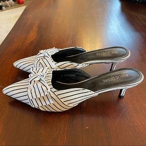 Kitten Heel Mules